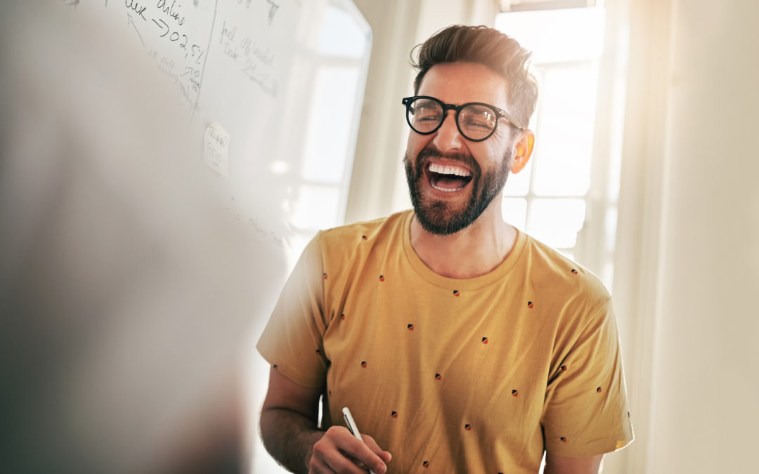 Want to build a digital connection? Try humor